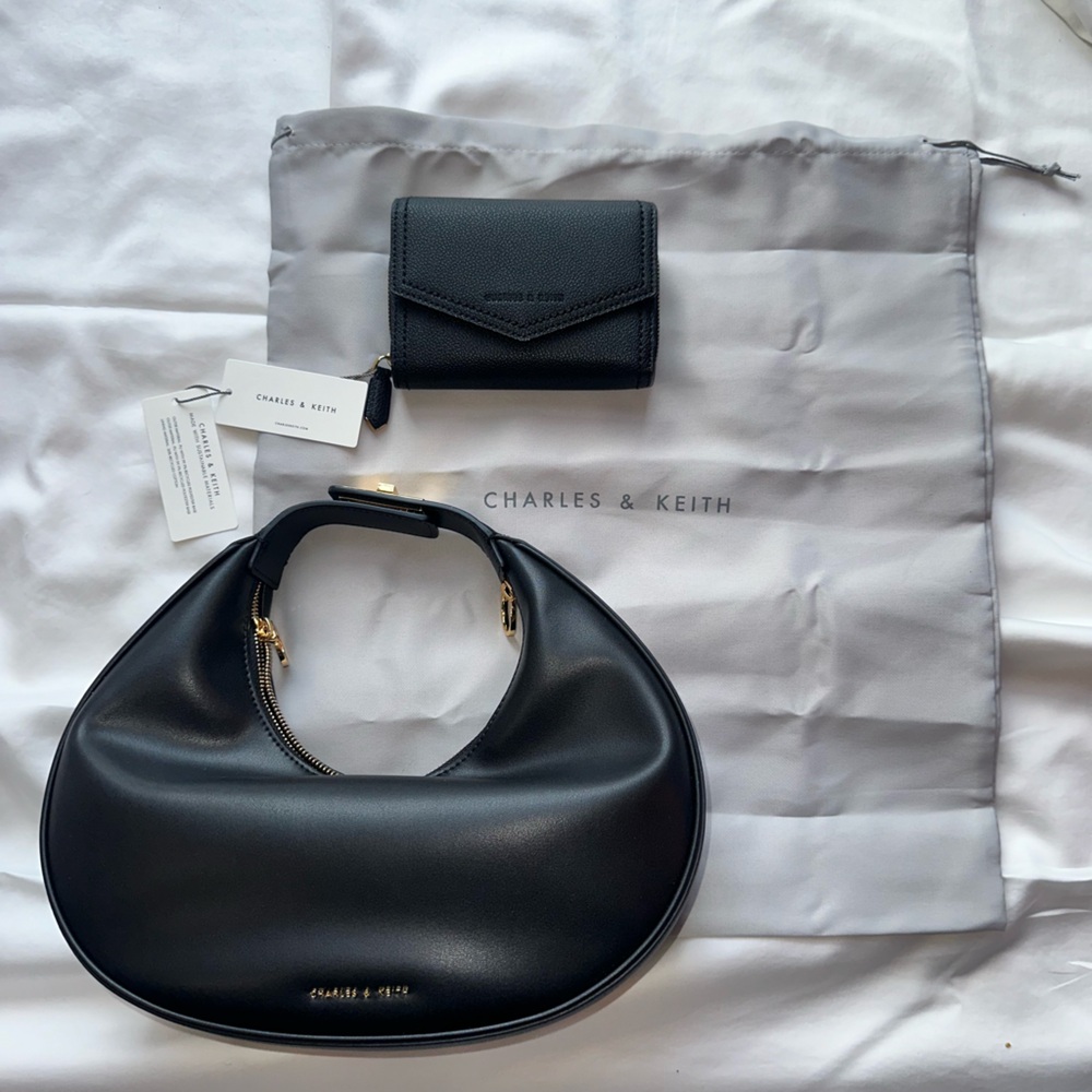 Charles Keith handbag and wallet